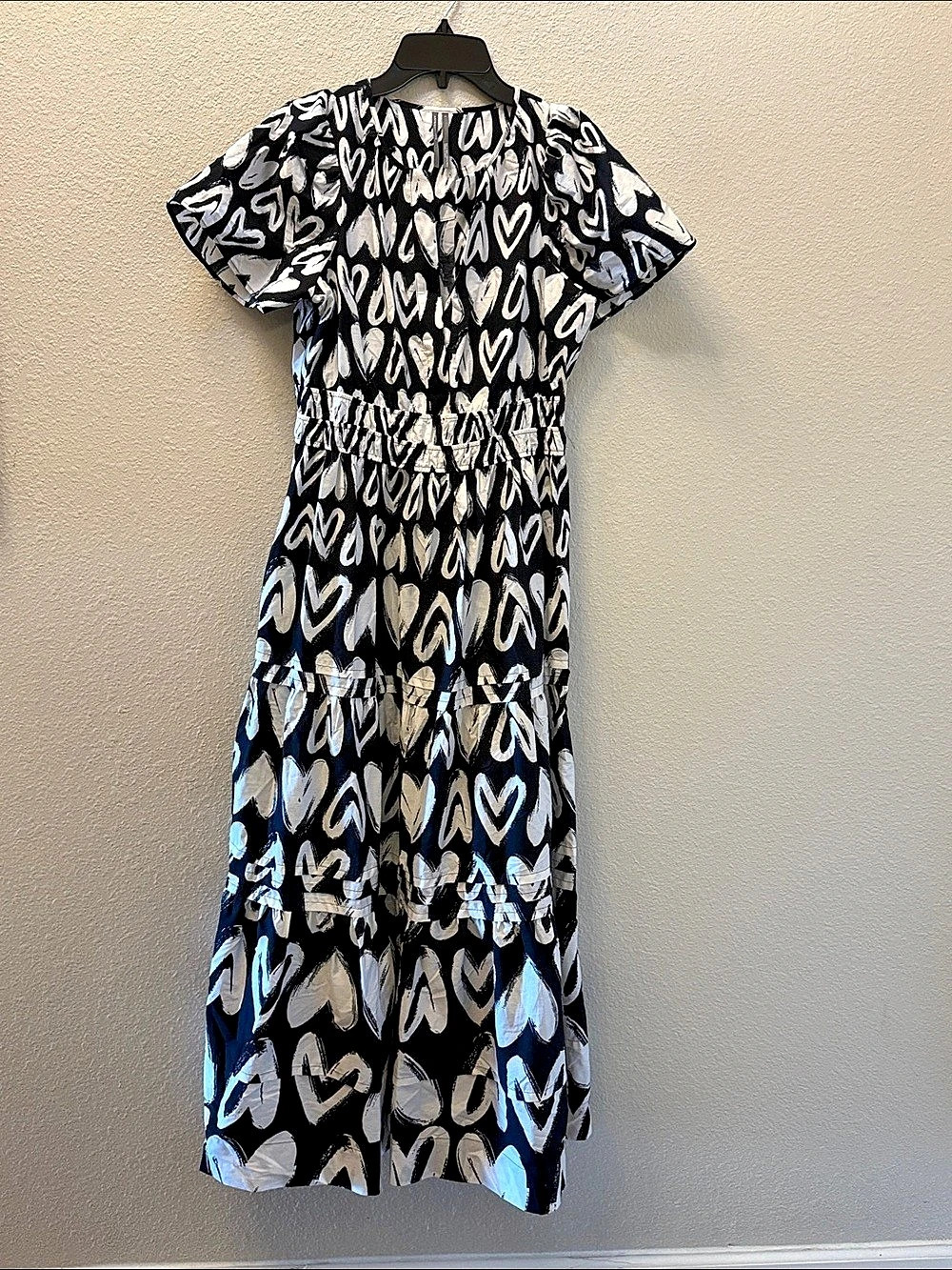 Anthropologie Abstract Print Midi Dress Size Small Like New